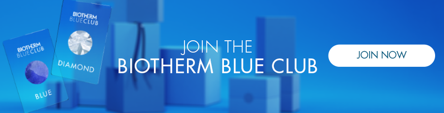 Join the Biotherm Blue Club. Join now.