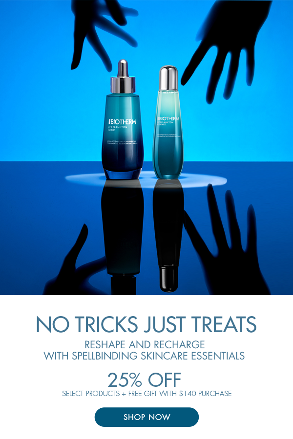 No tricks just treats reshape and recharge with spellbinding skincare essentials 25% off select products + Free gift with $140 purchase. Shop Now.