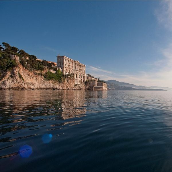 House on a cliff by the sea