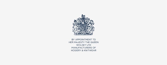 By Appointment To HM The Queen Wolsey LTD Leicester Manufacturers Of Hoisery & Knitwear